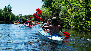 Bootswandern auf der Naab