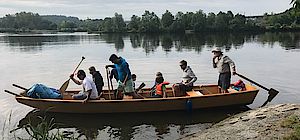 Wandern am Donauufer